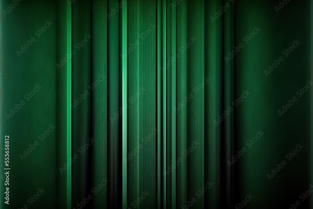 Poster green gradient blur wallpaper with motion texture and abstract vertical lines. generative ai