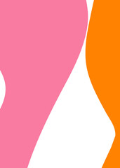 Colorful Abstract Shape Side Background 