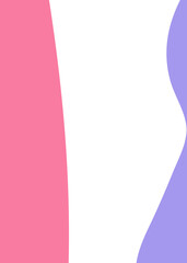 Colorful Abstract Shape Side Background 