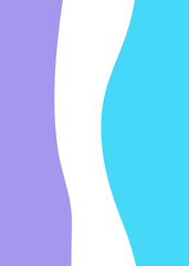 Colorful Abstract Shape Side Background 