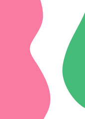 Colorful Abstract Shape Side Background 