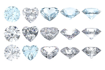 Easy to use popular diamonds popular jewelry, PNG format