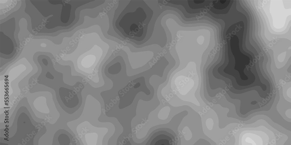 Poster abstract gray color paper cut background, soft smooth lines curving abstract paper cut banner. abstr