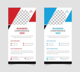 Business DL flyer design template