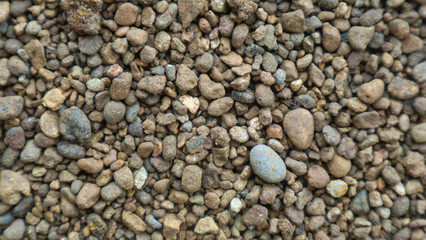 Detailed surface texture of sand for background