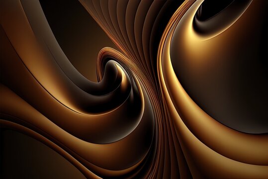 Brown Abstract