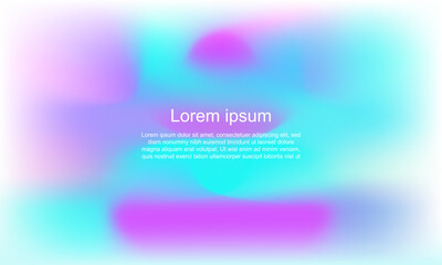 Abstract banner background purple and blue color vector background design