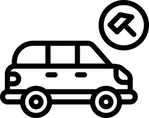 Hammer Vector Icon Design Illustration