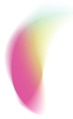 Abstract Grainy and Blurry Gradient Shape. 