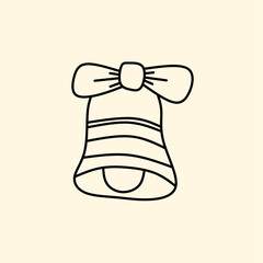 bell outline illustration