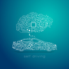 self driving car