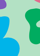 Abstract Shape Colourful Background 