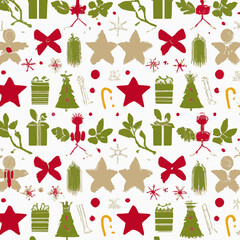 Christmas, New Year Gift Pattern