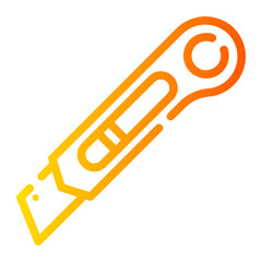 cutter gradient icon