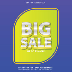 big sale promo editable text  banner template