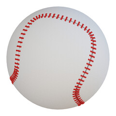 baseball 3d render icon