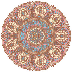 round lace pattern
