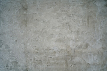 The texture of a gray concrete wall during renovation