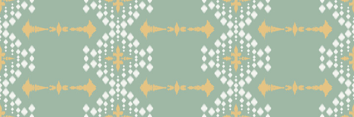 Batik Textile ikat prints seamless pattern digital vector design for Print saree Kurti Borneo Fabric border brush symbols swatches party wear