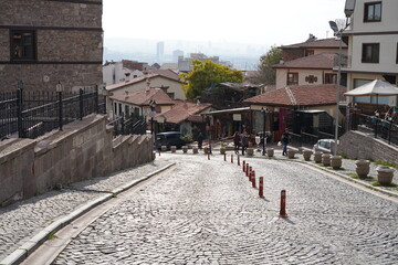 Fototapeta na wymiar Walking in Ankara Turkey