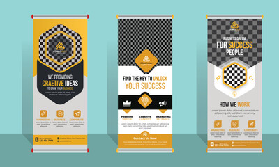 Corporate Roll Up Banner 