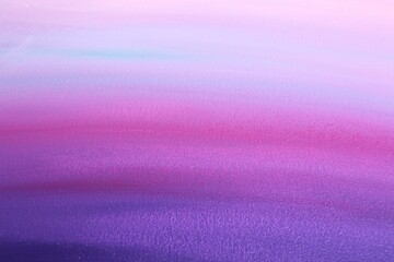 Canvas with colorful gradient painting, closeup view