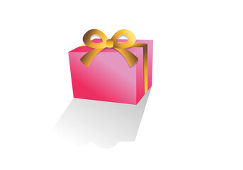 gift box with ribbon