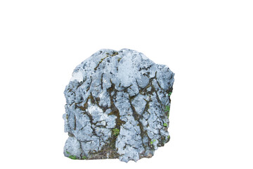 Isolated PNG cutout of a rock on a transparent background, ideal for photobashing, matte-painting, concept art