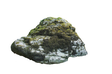 Isolated PNG cutout of a rock on a transparent background, ideal for photobashing, matte-painting,...