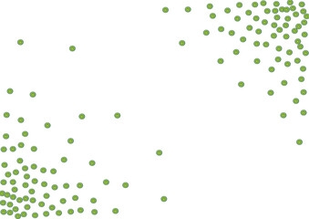 Bright Citrus Background White Vector. Citrus Cocktail Pattern. Green Simple Citrus. Green Tiled Pattern.