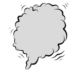 Smoke effect car, smoke line, cloud vector