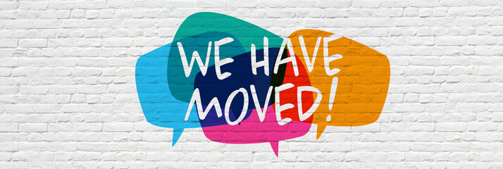 We have moved !