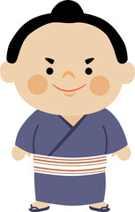 力士のイラスト