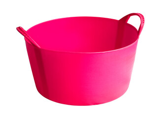 household colored plastic basin