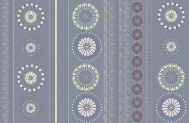 Modern geometric seamless pattern. Digital drawn illustration. Can be used as a design of textile other fabric, wallpaper, cards, invitations or decorative paper