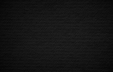 Close up retro plain dark black cement & concrete wall background texture for show or advertise or promote product and content on display.	