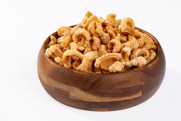 Tasty Snacks - Crispy Pork Cracklings; Dehydrated Pigskin.