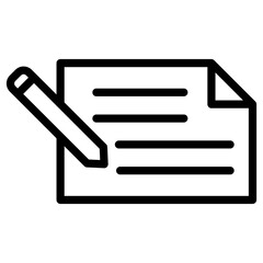 paper write icon