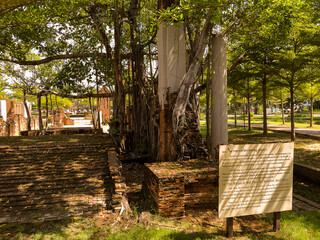 Ruins Temple in Thailand