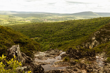 stream in the mountains