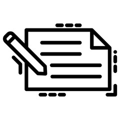 paper write icon