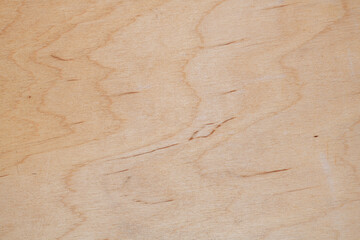 Wooden plywood - lightwood, no knots, texture, background.