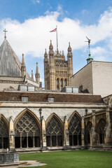 Obraz premium London, UK. Collegiate Church of St. Peter Westminster Abbey. 