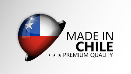 Made in Chile graphic and label.