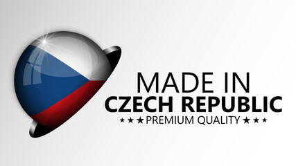 Made in CzechRepublic graphic and label.