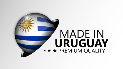 Made in Uruguay graphic and label.