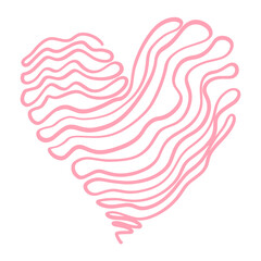 Hand drawn doodle graphic line elements