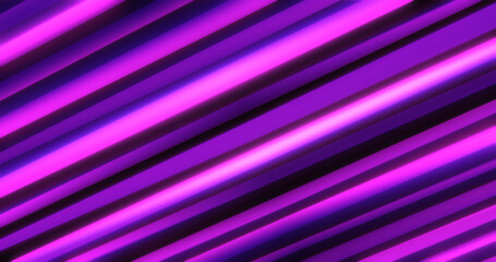 Purple diagonal stripes lines and sticks beautiful bright glowing shiny energy magical. Abstract background
