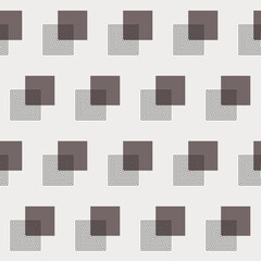 Seamless Graphic Monochrome Vintage Fabric Textile Wallpaper Wrapping Paper Swatch Template Pattern Background Design Decoration Artwork Print