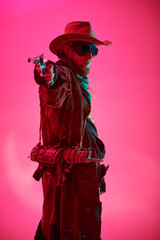 Fototapeta premium post apocalyptic cowboy